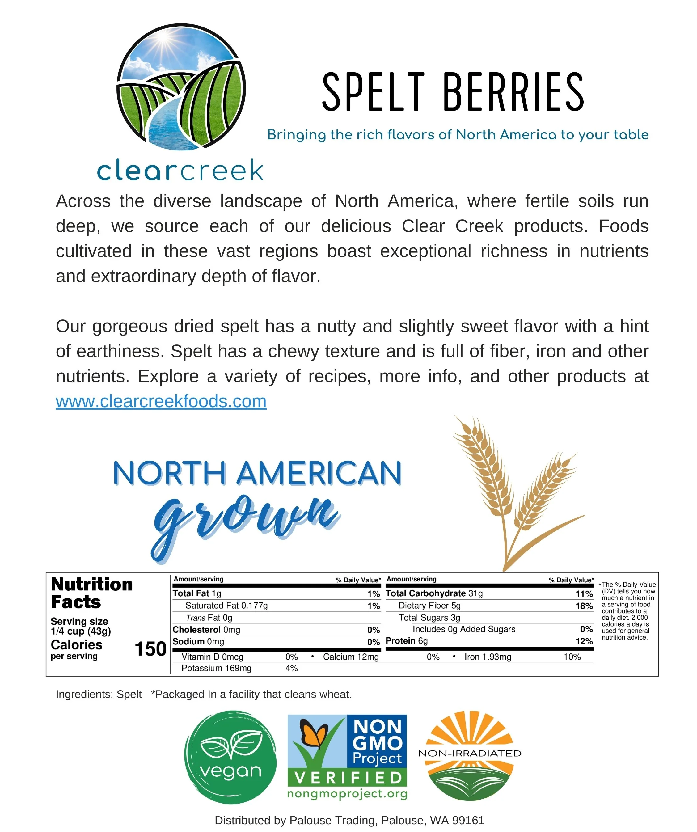 Spelt Berries - 18 lb - Image 5