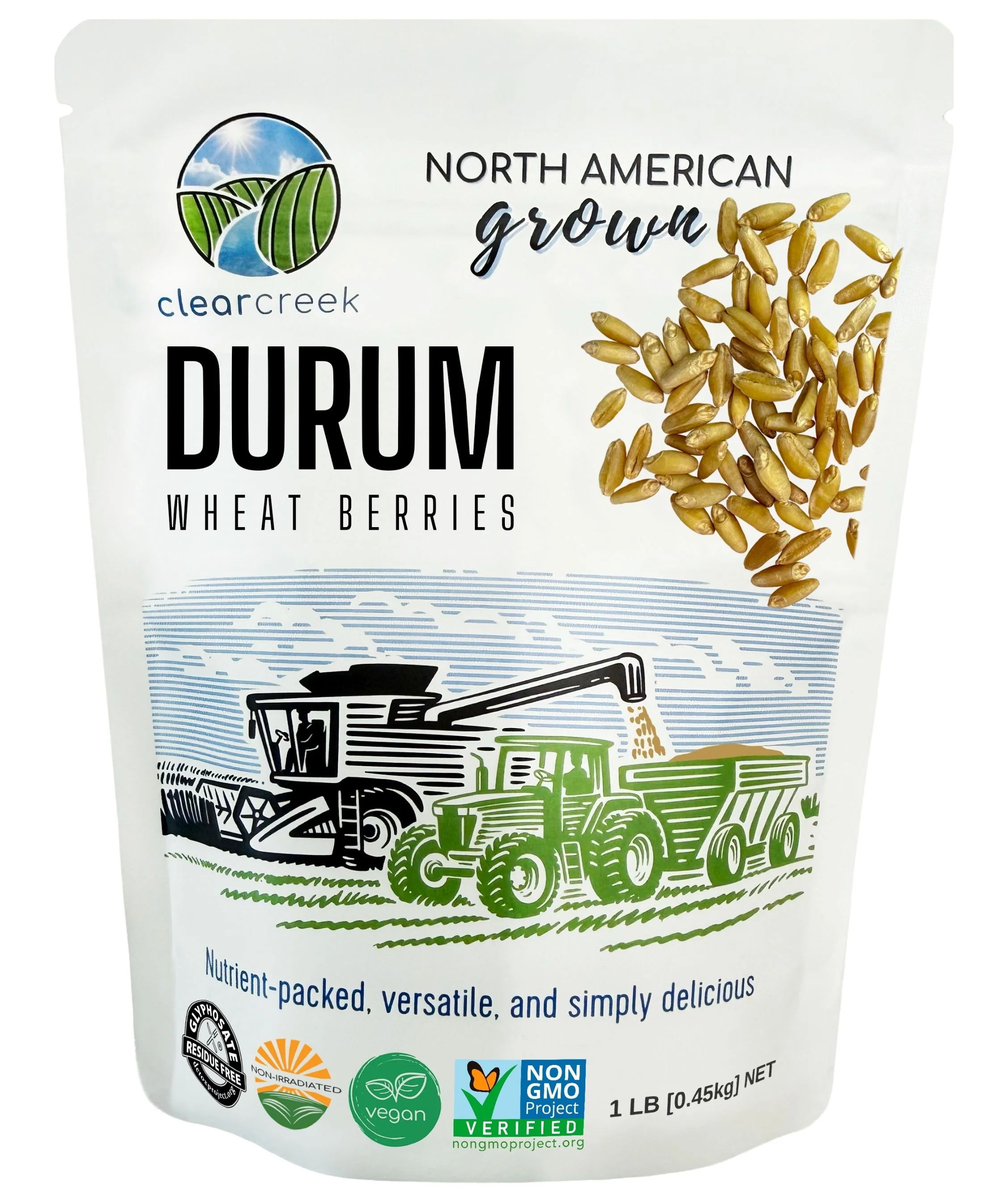 Durum Wheat Berries - 1 lb