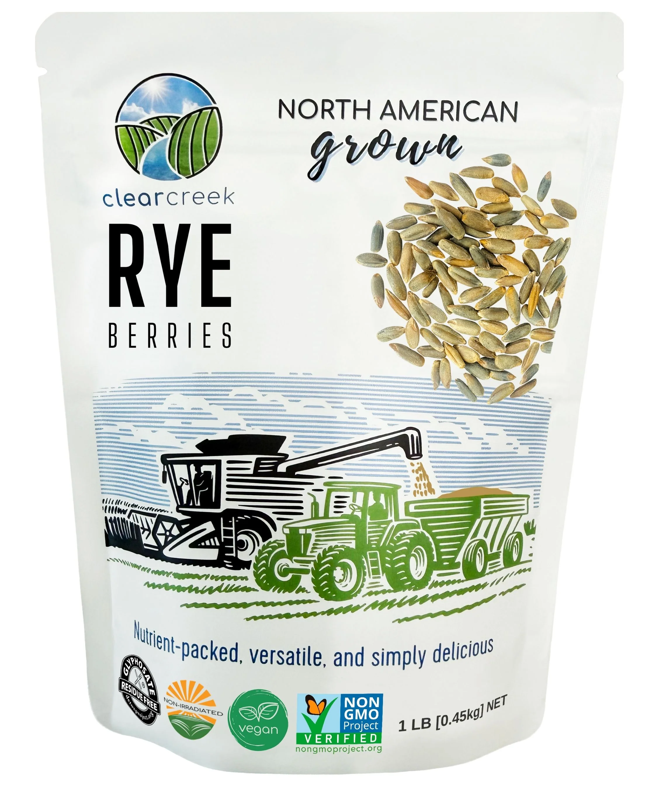 Rye Berries - 1 lb