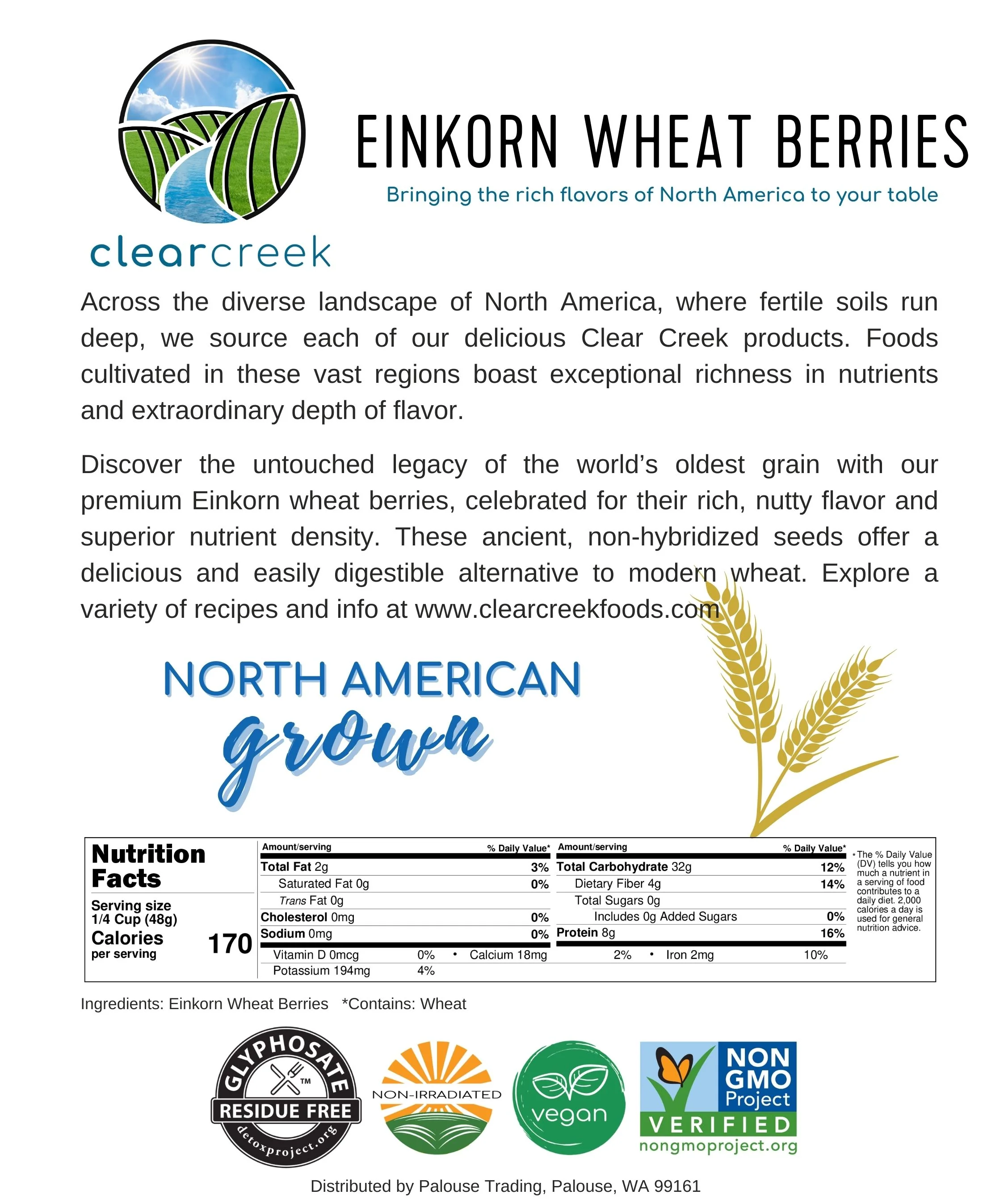 Einkorn Wheat Berries - 25 lb Bucket - Image 5