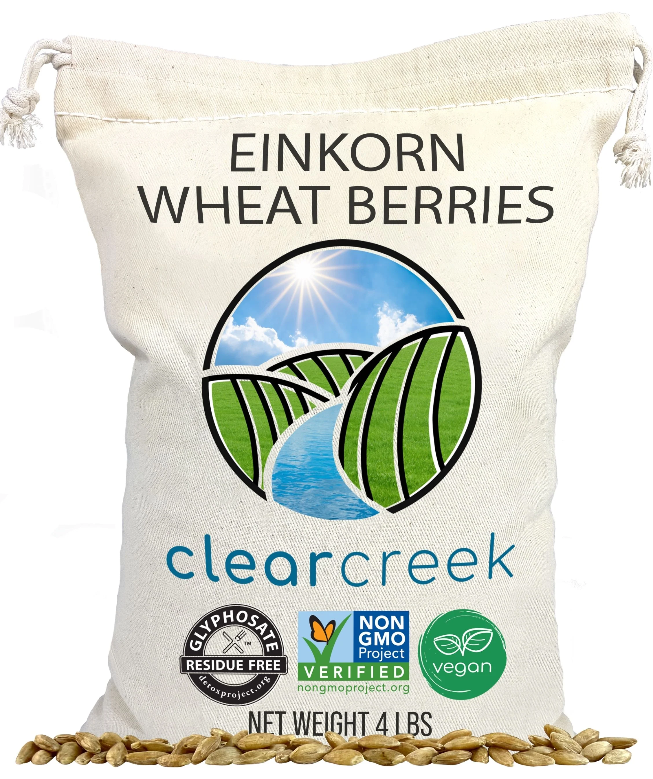 Einkorn Wheat Berries - 4 lb