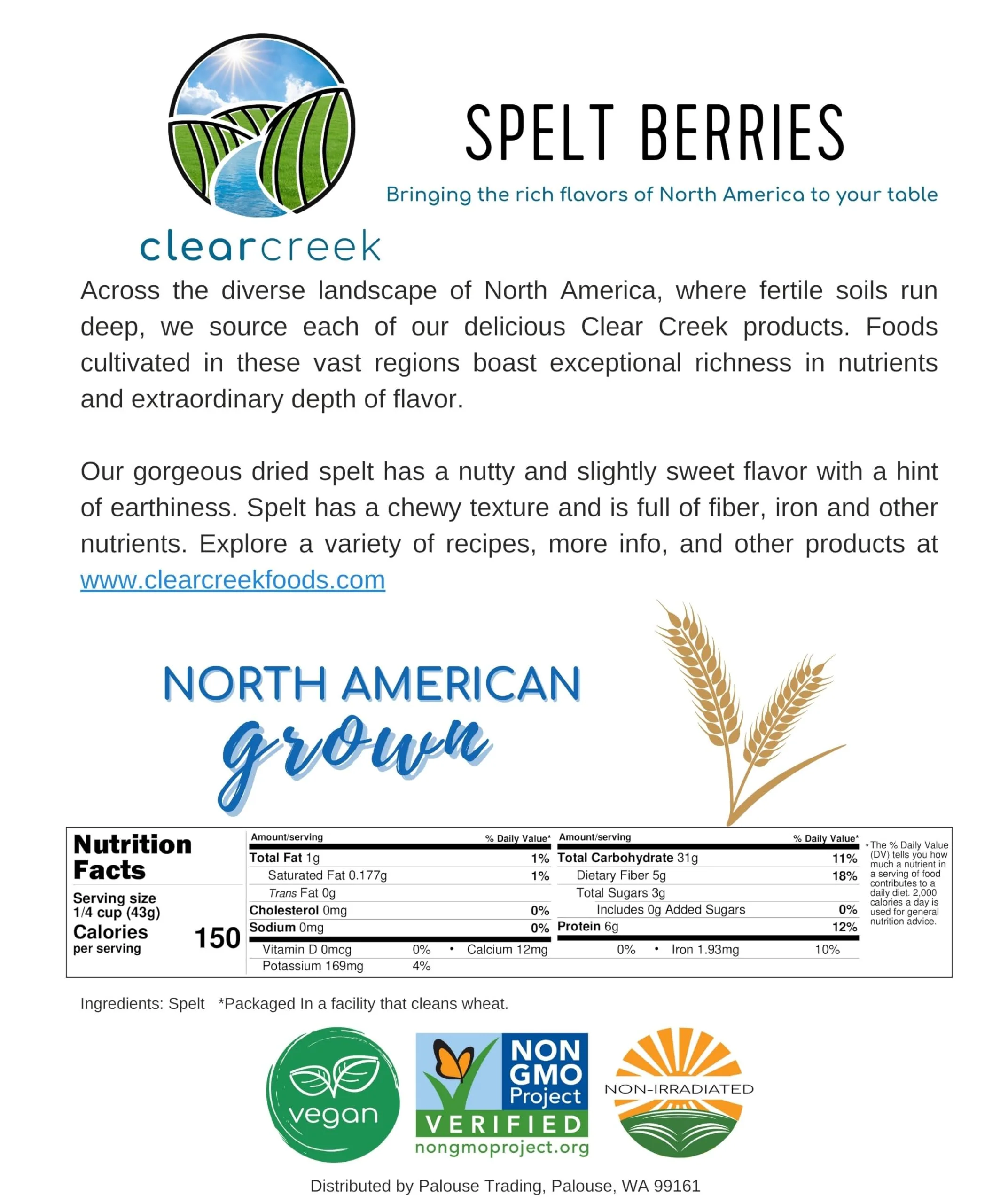 Spelt Berries - 1 lb - Image 5