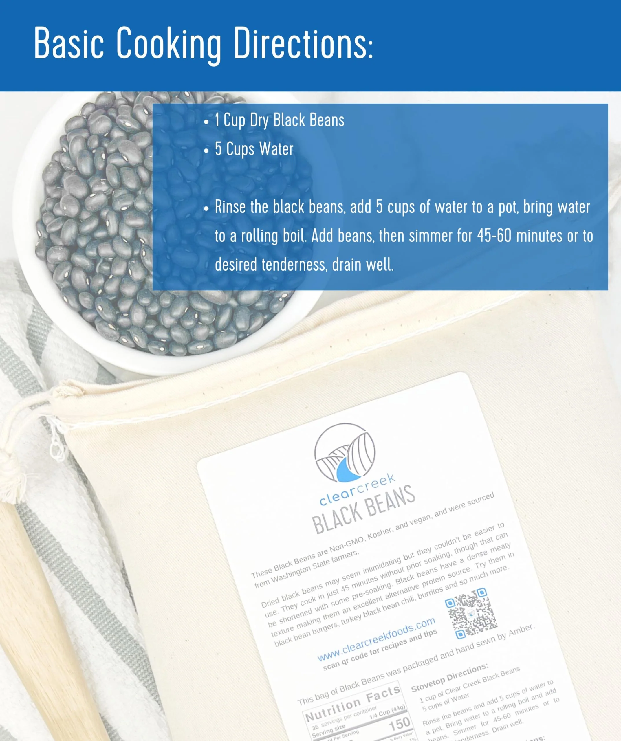 Bean Variety Bundle - 75 lb Bags - Image 5
