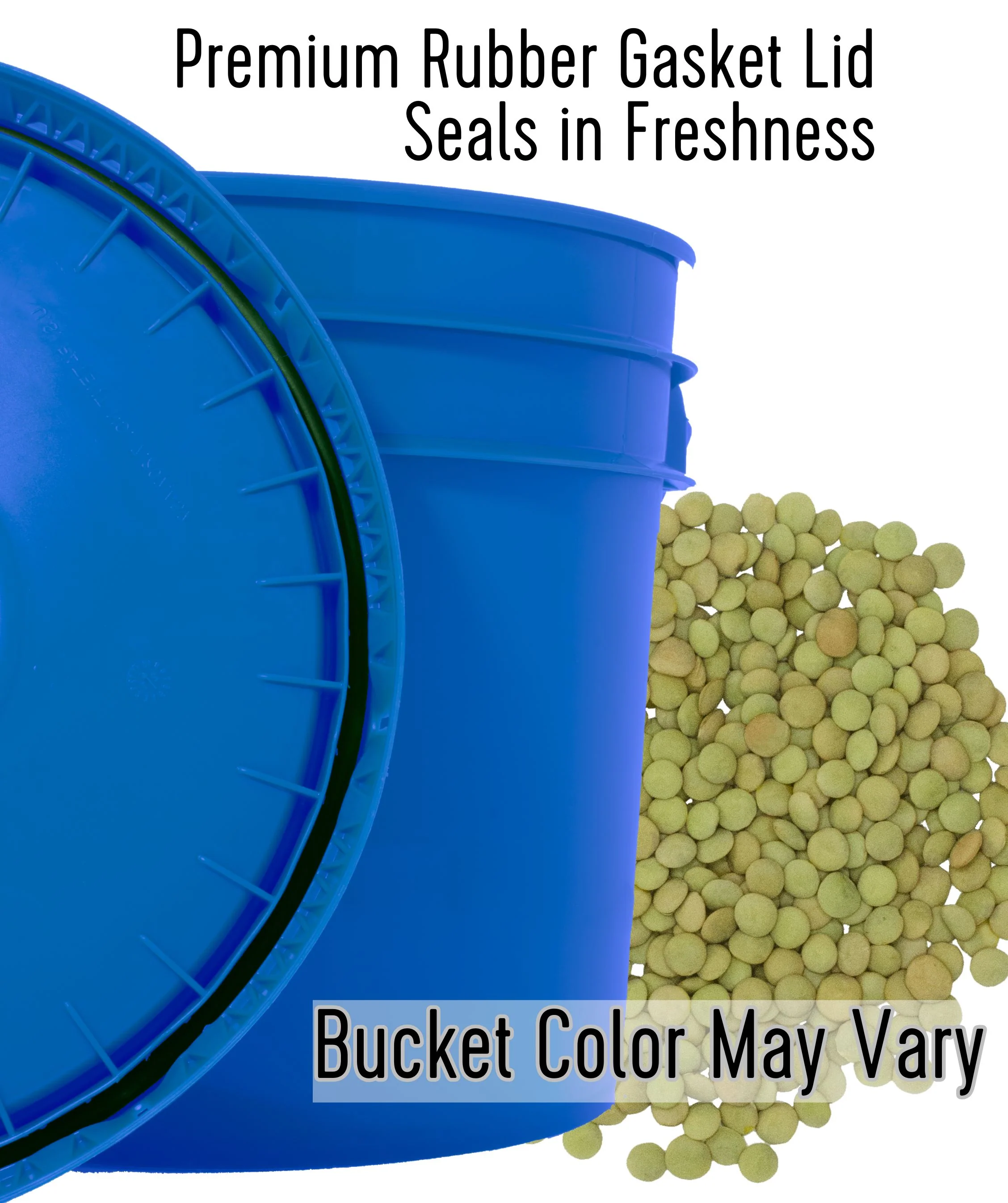 Green Lentils - 25 lb Bucket - Image 7