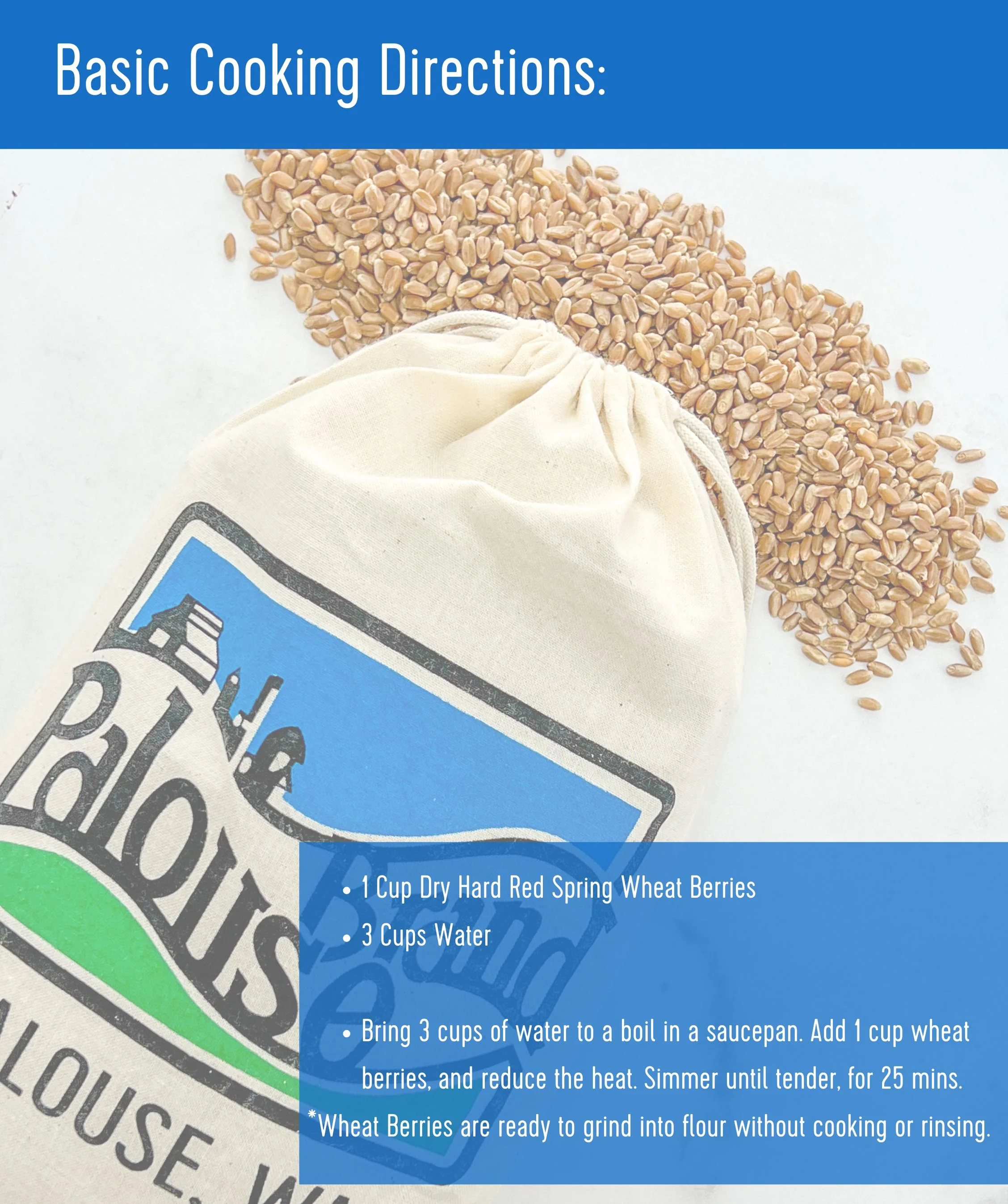 Red Spring Wheat - 5 lb - Image 6