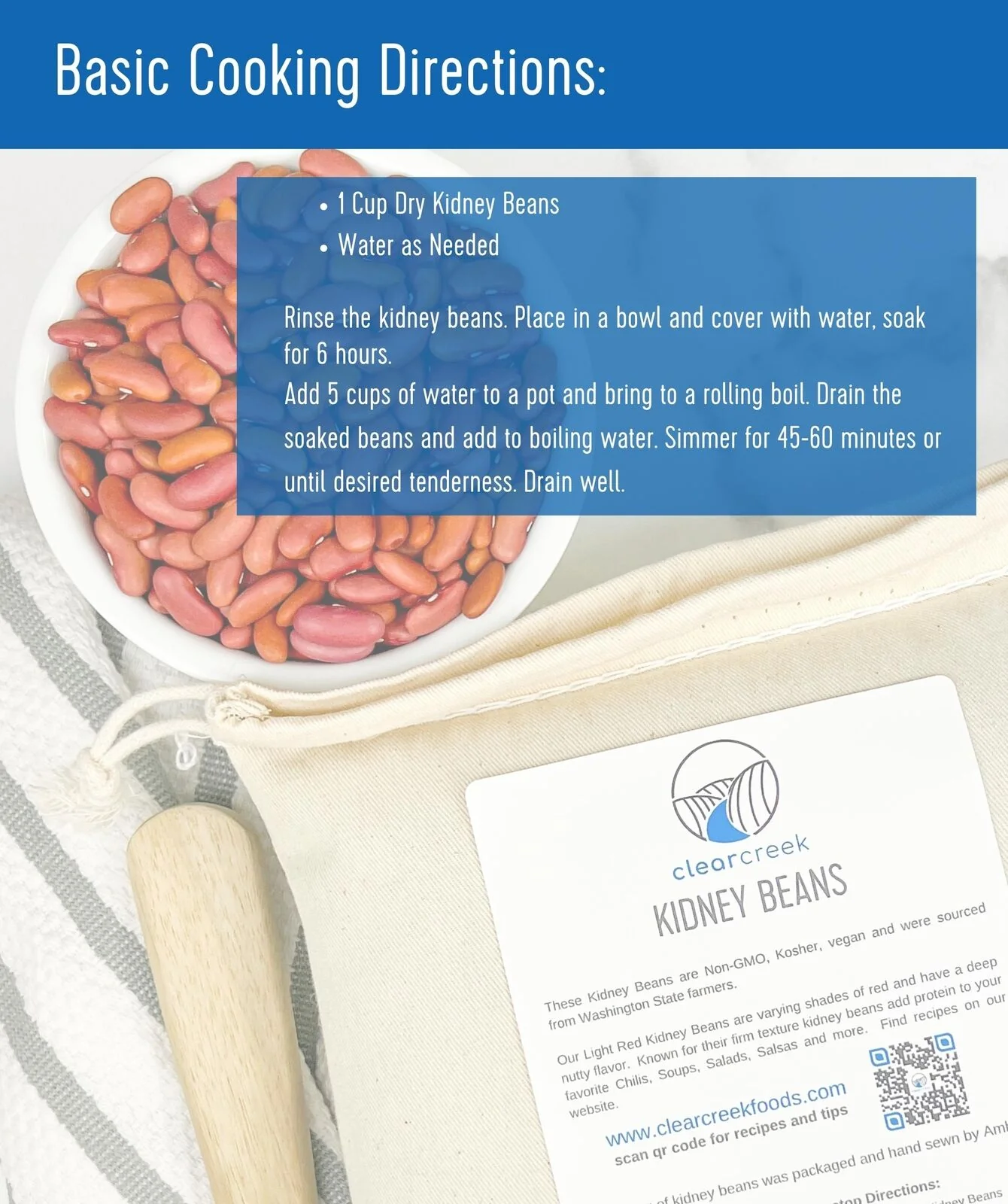 Kidney Beans - 4 lb - Image 3