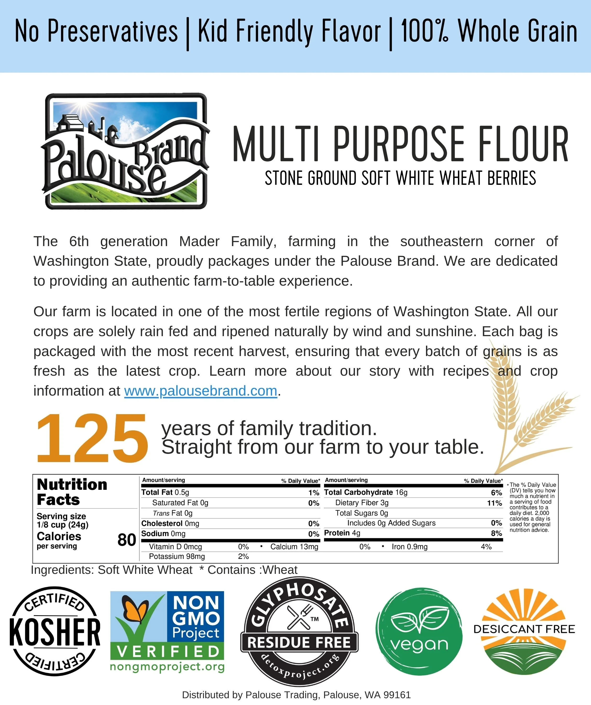 Multi-Purpose Flour - 3lb - Image 5