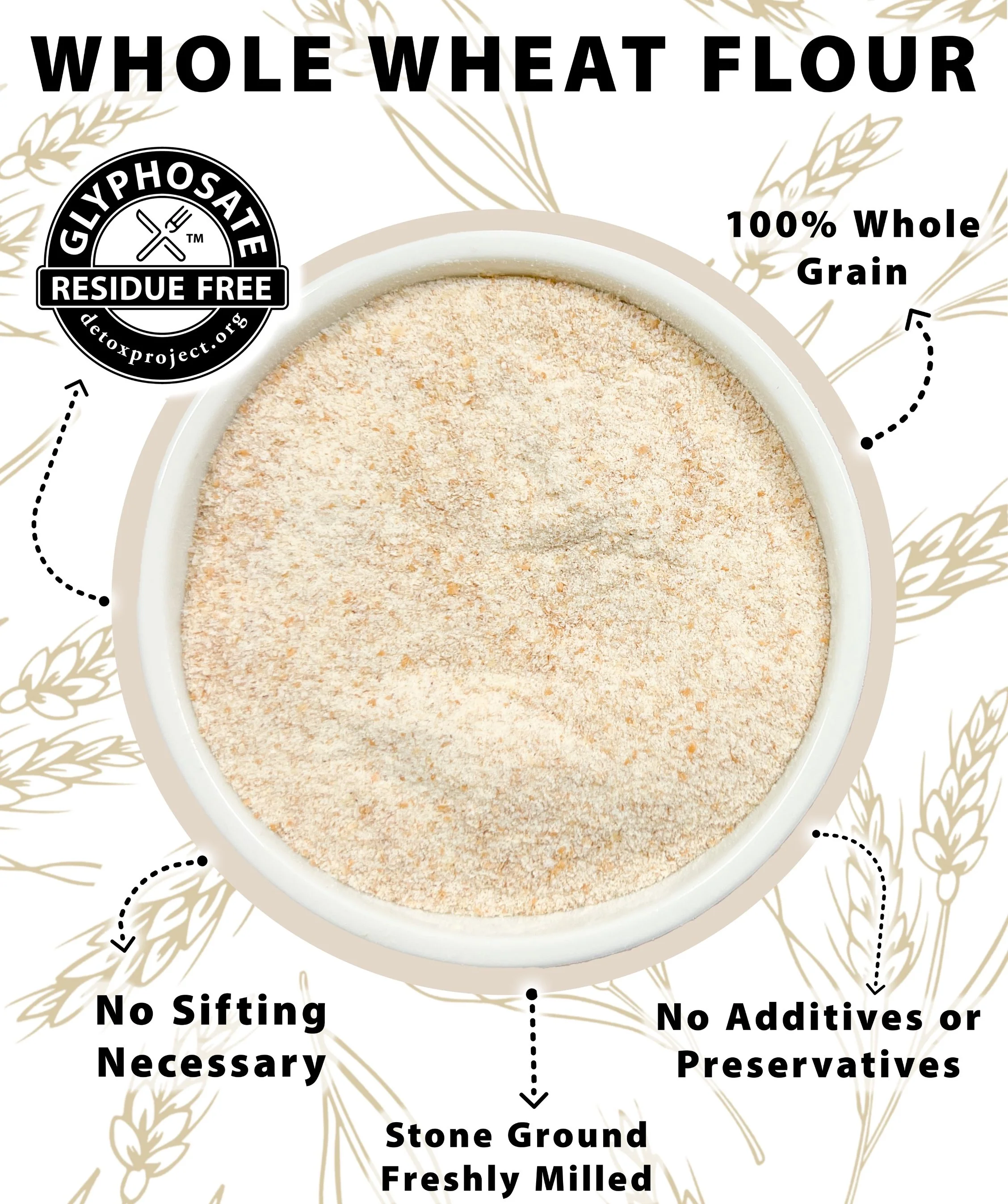 Whole Wheat Flour - Value Pack - 6 lb - Image 6