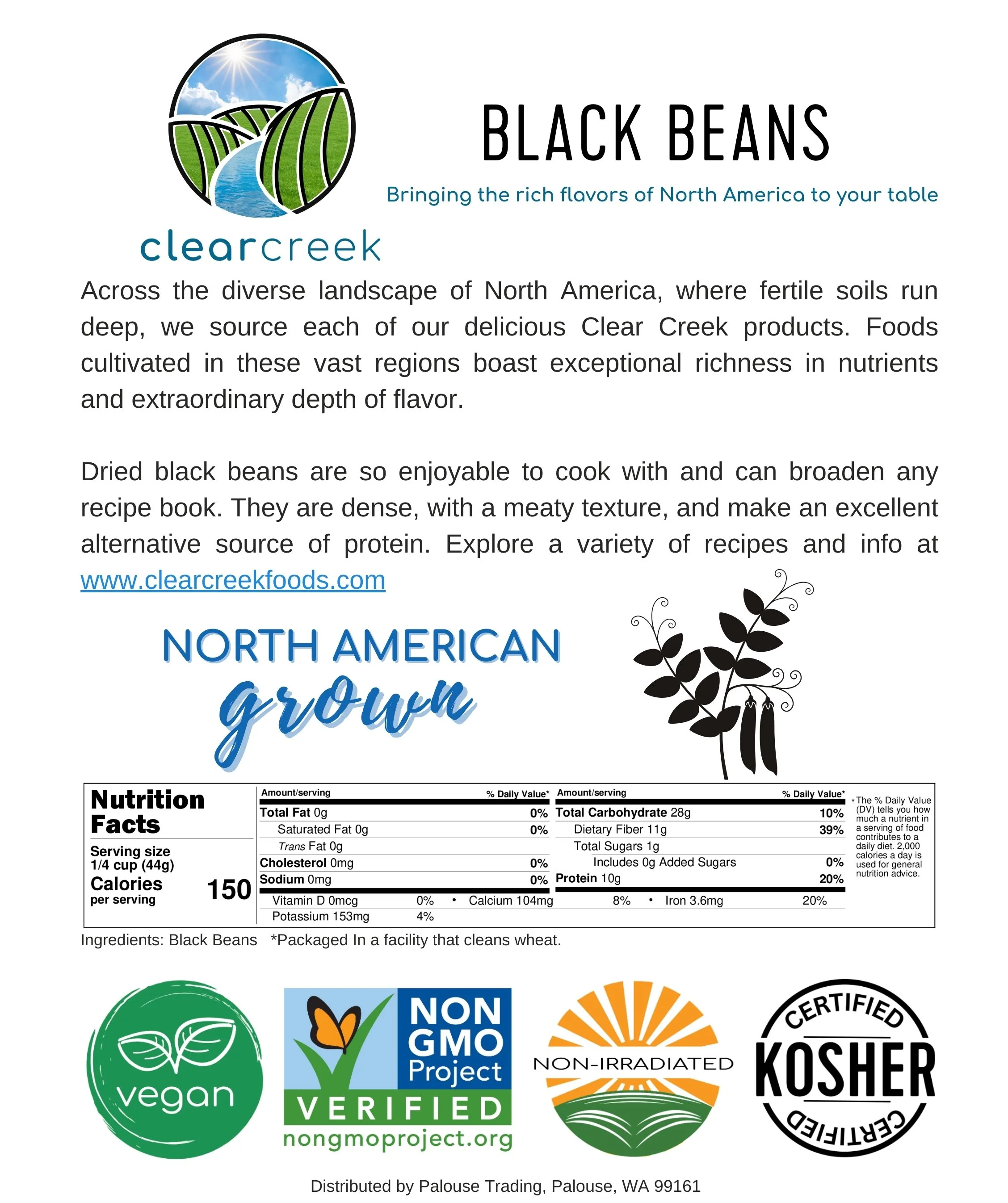 Black Beans - Value Pack - 8 lb - Image 5
