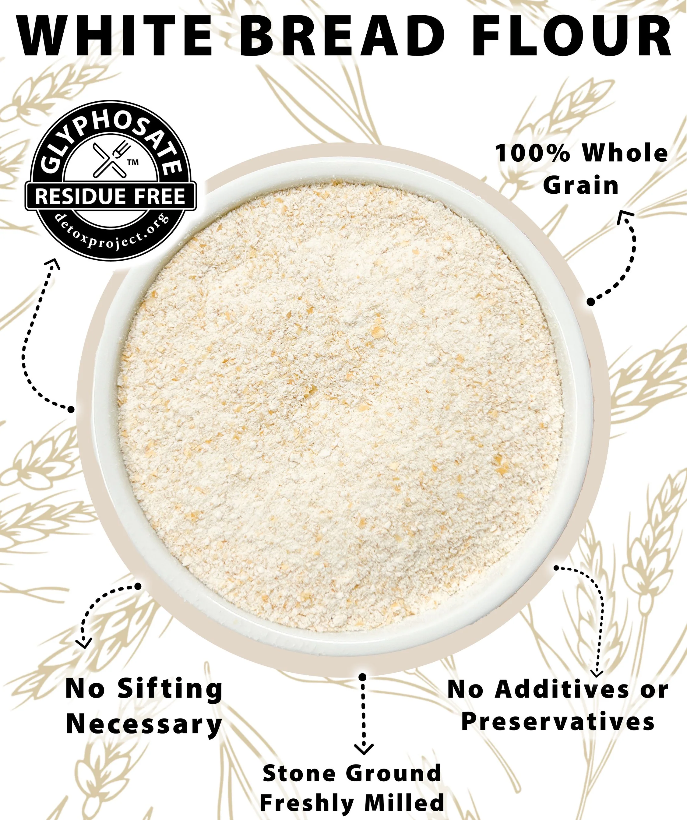 White Bread Flour - Value Pack - 9 lb - Image 6