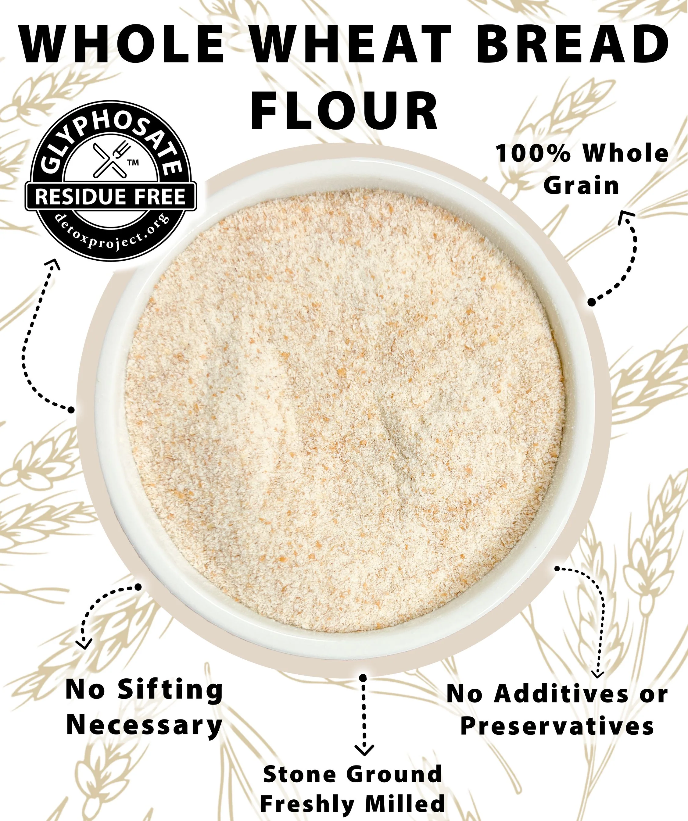 Whole Wheat Bread Flour - Value Pack - 9 lb - Image 6
